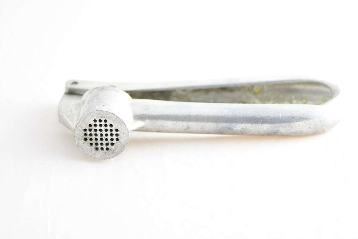 Garlic Press, Stainless Steel with Easy Squeeze Handle
